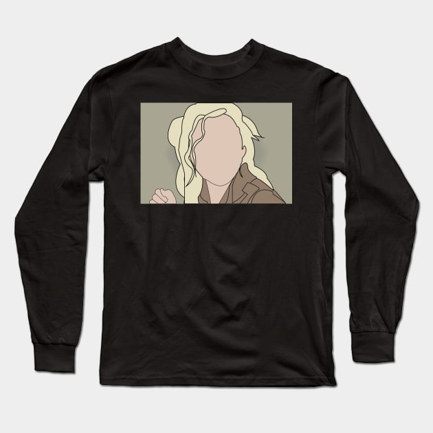 Beth Greene Long Sleeve T-Shirt by DaniVan